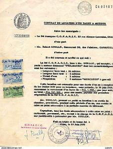 Oran et Algerie documents divers 1315